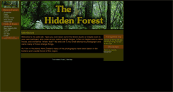 Desktop Screenshot of hiddenforest.co.nz